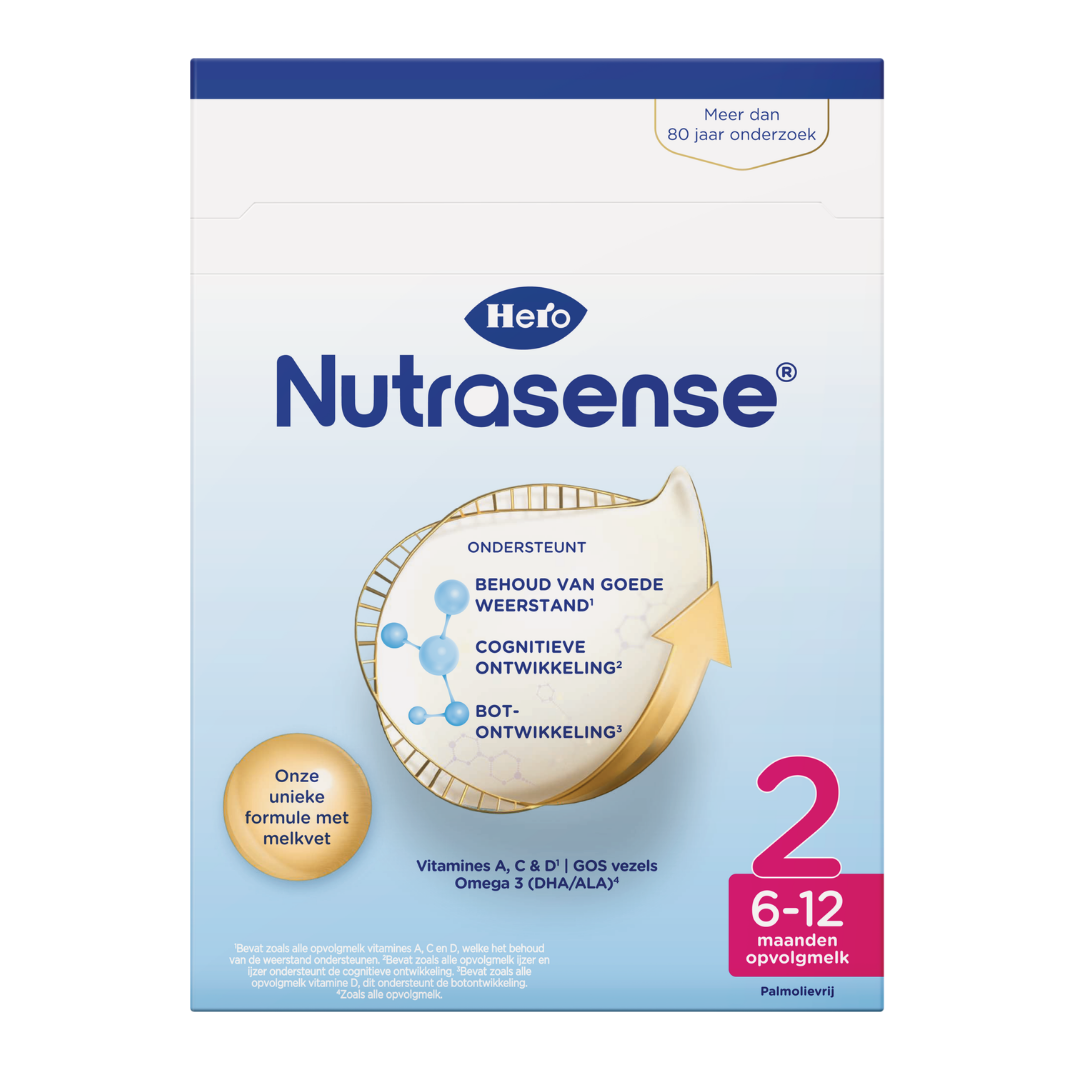 Hero Nutrasense Classic Opvolgmelk 2 (6-12mnd)