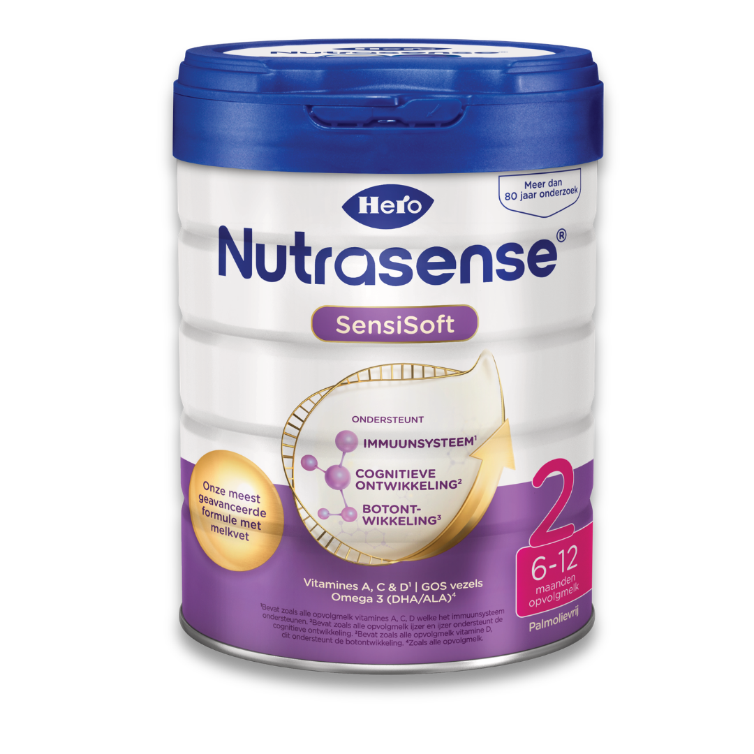 Hero Nutrasense SensiSoft Opvolgmelk 2 (6-12mnd)